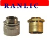 Brass Adaptor (flexible conduit)