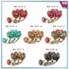 New fashion alloy zinc bracelet with ring -BR-ZJ7