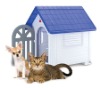 plastic dog house