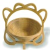 folding bamboo fruit basket SGS food grade