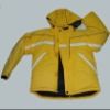 Children's waterproof ski wear/padded jackets/ski wear with hood--NM0107