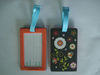 Fashion wholesale leather luggage tags