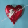 Heart foil children balloon for christmas