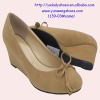 2012 fashion women wedge heel flat casual shoes