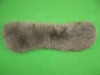 Fox fur collar-garment accessory