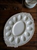 creative ceramic egg tray