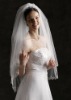 WA2260 beautiful bead lace edge wedding veils