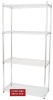 chrome wire shelving for home storage