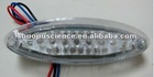 Motorcycle LED tail light/number-plate light set