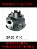 Hot sell high quality SR50 40MM motorcycle cylinder