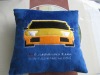 sell 12"x12" square fleece pillow(high quality embroidery)