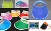 2012 best-seller UV protection plastic sun visor cap and hat