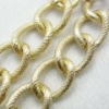 Hot Wholesale 2012 Golden Aluminium Chains for jewelry Necklace and Bracelet