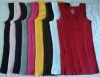 Ladies cotton long tank top