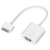 Dock Connector to VGA Adapter for Apple iPad iPad 2 iPhone 4 Audio Video Cable