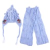 Fashion soft feeling lovely beanie and scarf set