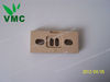 Fireplace brick made of vermiculite