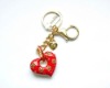 Fashion craft heart neck strap key chain with forever In Love