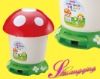 plastic Mushroom shaped Trash can