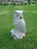 owl animal carving