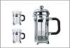 Promotion french coffee press set (TOP QUALITY)