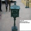 cast aluminium stand mailbox with high quality