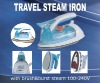 Dual VoltagesTravel Steamer with Brush