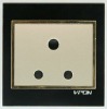 15A 3 round pin power socket