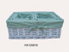 Hand weave wicker debris storage basket Set of 4