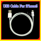 USB 2.0 Cable for iphone 5 USB cable 8 pin to USB for iPhone5,for ipod touch 5 ,for ipod nano 7 (not original) with Top Quality