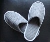 Cotton waffle slippers for hotel