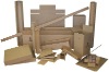 corrugated carton box with different flute