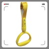 City Bus Yellow Nylon Strap Yellow Plastic Handle Hand Grip