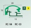 extrusion alumimum profile for led lightbox,picture frame