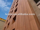 LESCO wpc composite wood outdoor wall cladding panel board