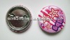 Round shape 30mm button badge with custom logo