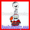 Enamel Christmas Santa Claus Dangle Charms Wholesale