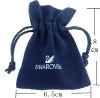 Customized Various Size And Color Velvet Jewelry Pouch With Your Logo