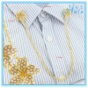 Decorative Garment Accessories Shirt Collar Pin with Metal Chain