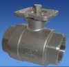 mounting pad ball valve ISO 5211