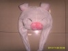 Cute animal hat pig shaped