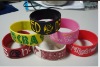 Debossed Logo Silicone Wrist Band