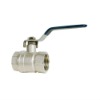 1/4"-4" Brass Ball Valves Chrome plated