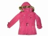 stock girl winter coat