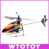 Hot WL-V911 2.4G 4CH Single Blade Gyro RC MINI Helicopter BNF(Orange)