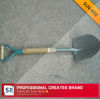 handle round point railway steel garden spade shovel handle wood