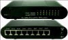 8-port PoE 10/100 Ethernet switch with 8-port PoE(AT)IEEE802.3at