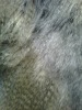 Long pile fake fur fabric