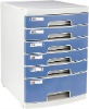 2012 Top sale office plastic 6 drawers file cabinet with lock(QBF-A2651)