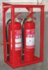 Hydrant and extinguisher cabinet steel holder service equipment for sale